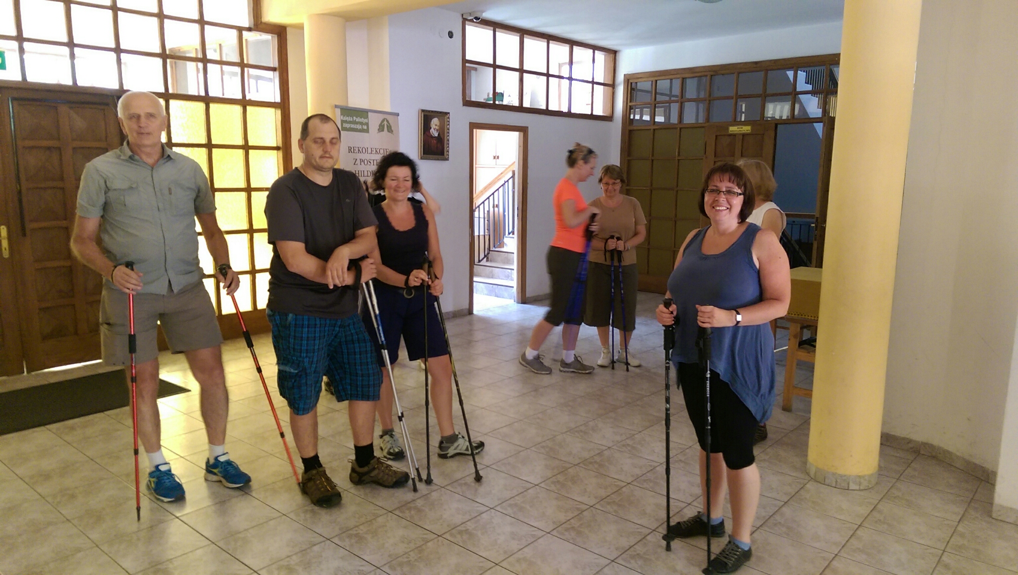 Post w lesie. Sierpień 2015